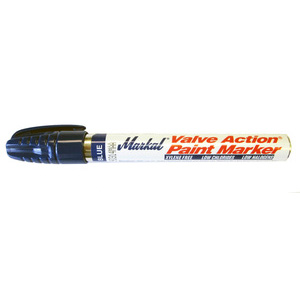 Markal Valve Action Paint Marker- Blue