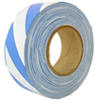 Presco Blue/White Striped Survey Flagging Tape Ribbon